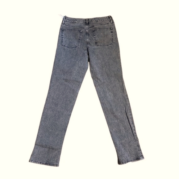 NWT Joe fresh stone Wash High Rise Denim Ankle Crop Jeans Size 29 - Picture 2 of 11